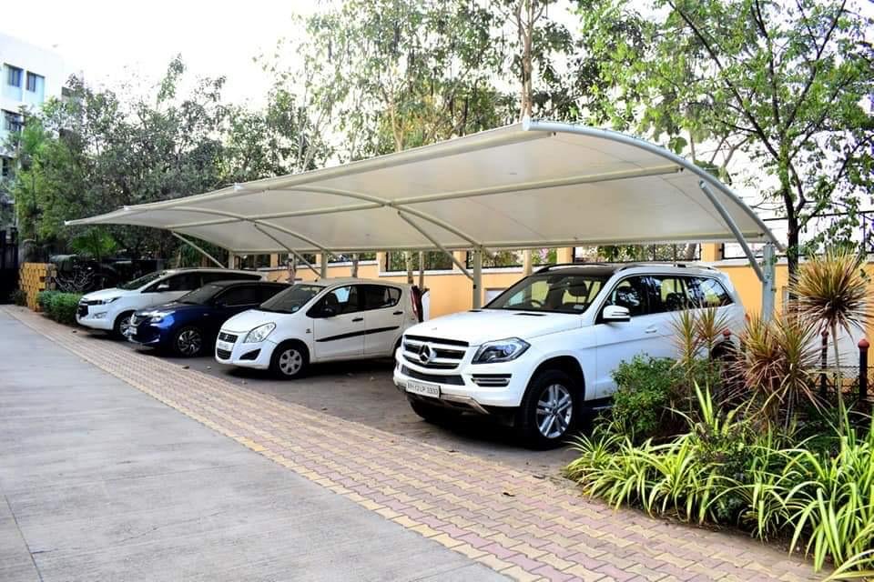 Car Parking Tensile Structure